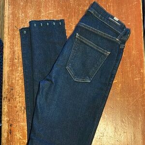 Citizens of Humanity Dark Blue Jeans. Rocket Ankle High Rise Skinny. 24. NWOT
